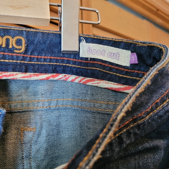Billabong Dark Wash Boot Cut Jeans **Size 1** - Picture 6 of 7